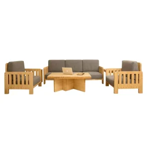 Bamboo Table and Chair Set Custom Made Factory