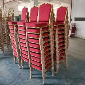 Banquet Conference Wedding Hotel Chair with Chaise and Stackable Design