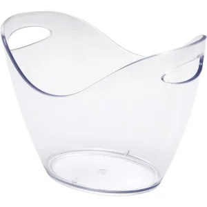 Bar Yuanbao Ice Bucket Portable Plastic 2.5L 4L 8L12L Large Capacity Beer Ice Bucket PP Storage Bucket