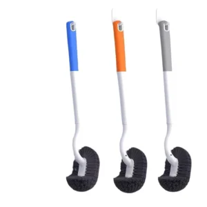 Base Type Long Handle Cleaning Toilet Brush Home Hotel Bathroom Toilet Cleaning Brush Set