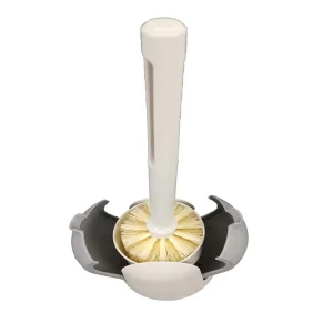 Bathroom Brush Toilet Cleaner with Holder Set Modern PP Bristle Toilet Brush for Bathroom