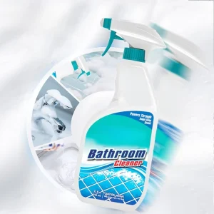 Bathroom Cleaner Liquid Spray for Toilet Bowl Cleaning, Stain Removal, and Odor Freshening