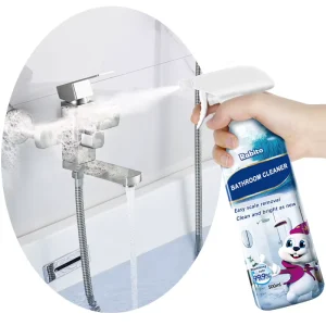 Bathroom Cleaner Spray for Mirrors, Faucets, and Tile