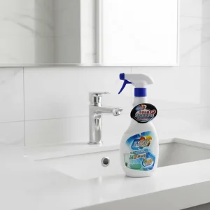 Bathroom Cleaner for Mildew and Scale Removal, Antibacterial, Commercial Use