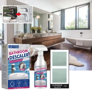 Bathroom Cleaner for Shower Glass Scale, Stainless Steel Wash Basin and Bathtub