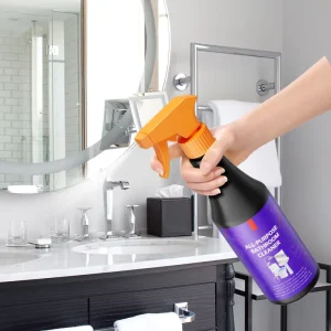 Bathroom Cleaner for Showers, Glass, Bathtubs, Limescale and Tiles