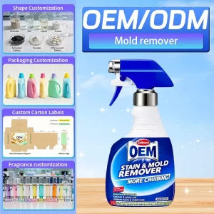 Bathroom Tile & Bath Cleaner Liquid Spray With Stain Removal