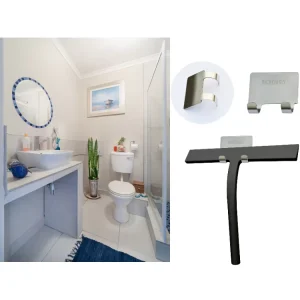 Bathroom Tile Ceramic Floor Cleaner Silicone Shower Squeegee for Mirror