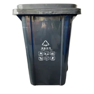 Beao Outdoor Large Capacity Wheeled Dustbins UP 084A Commercial Plastic Waste Bins Trash Cans for Public Places