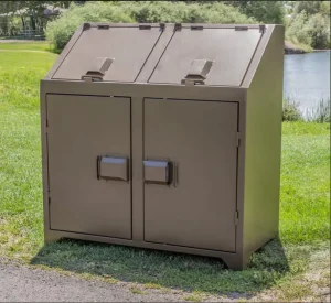 Bear Proof Trash Can Two 32 gallon Trash Can Containers