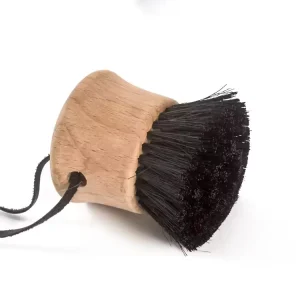 Beech and Horsehair Series Dish Brush Kitchen Cleaning Horse Hair Mini Pot Brush