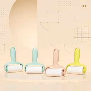 Bestseller Mini Manual Sticky Lint Roller Portable Pet Hair Remover Reusable Eco Friendly