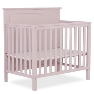 Bien Popular Modern Style Nontoxic Pink Wood Girl Baby Cot Bed for Bedroom