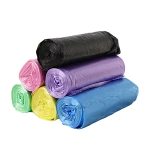 Biodegradable Colored Custom Plastic Trash Garbage Bag Bin Liner Bag