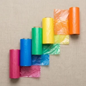 Biodegradable Plastic Flat Garbage Bags Eco Friendly Compostable Trash Bags for Green Living Household