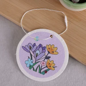 Biodegradable Printing Compressed Cellulose Sponge Dishwashing Kitchen Cleaning Sponges Scouring Pads for Washing