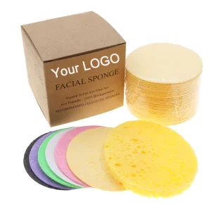 Biodegradable Soft Cellulose Sponge Environmentally Friendly Face Washing Scouring Pads