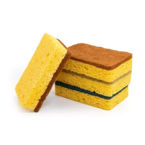 Biodegradable Sponges Dish Sponge Scrubber Coconut Fiber Scouring Pad for Kitchen Cleaning Sponge