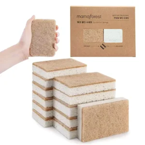 Biodegradable Sponges Dish Sponge Scrubber Coconut Fiber Scouring Pad for Kitchen Cleaning Sponge