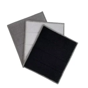 Black Grey White Cotton Cleaning Cloths for Drain Pad