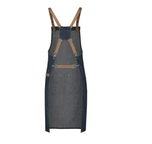 Black Kitchen Crafting Baking Restaurant Women Cotton Adjustable Apron Funny Aprons for Men