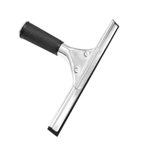 Black Stainless Steel Squeegee Window Cleaning Silicone Squeegee for Tile Household Water Glass Car