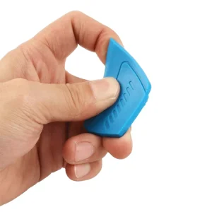 Blue 4.8*3.5CM Mini PPF Squeegee Soft Plastic Auto Vinyl Screen Cleaner for Phone Car Optimal Scraper for Optimal Visibility