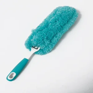Blue Good Grips Microfiber Feather Dusters and Washable Cleaning Tool Extendable Hand Dusters for Cleaning Off