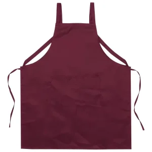 Blue Heavy Duty Working Apron Womens Protective Waterproof Polyester Butcher Aprons