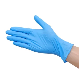 Blue Powder Free Nitrile Gloves With High Quality Household Disposable Nitrile Gloves