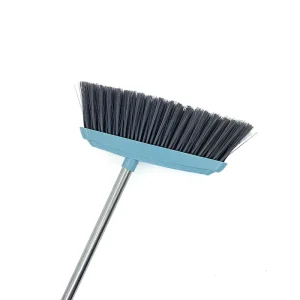 Broom and Dustpan Set Long Handle Stand up Store Indoor Outdoor for Home Kitchen with Broom