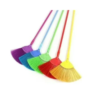 Broom and Dustpan Set for Cleaning Floor Brush Handle Pvc Coating