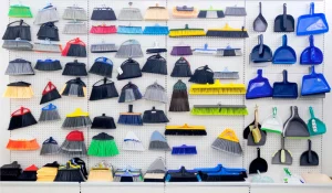 Broom for Floors Commercial Industrial Broom for Sweeping Indoor Garage Kitchen