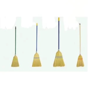Brooms Factory in China Length 56cm Garden Tool Long Wood Handle Broom Grass Brooms