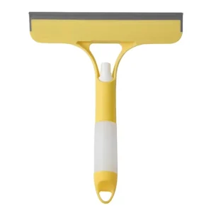 Built in Spray Bottle 3 in 1 Window Cleaning Scraper for Cleaning Bathroom Glass