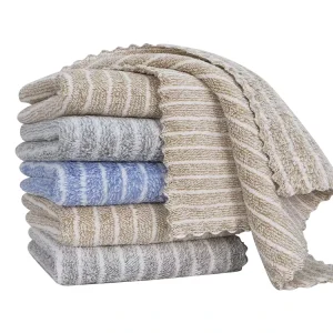 Bulk 5 Pack 300GSM Heavy Duty Microfiber Cleaning Cloths 30x30cm Durable Multipurpose Rags for Home & Commercial Use