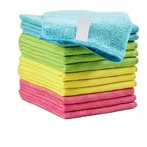 Bulk Microfiber Cleaning Cloths Super Absorbent Quick-Dry Towels for Cars Kitchen Dishes & Household Cleaning