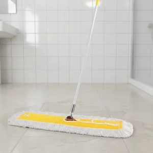 Bulk Supply Extra Thick Super Soft Multi Layer Cotton Yarn Rectangular Floor Dust Mop for Library Floor Sweeping