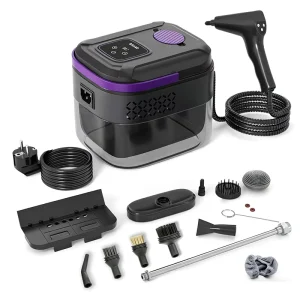CE-Certified 120°C Portable Handheld Steam Cleaner, Chemical-Free, for Home, Kitchen, Car and Bathroom