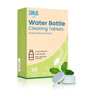 CE Water Bottle Cleaning Tablets Effervescent Stain Remover for Reusable Bottles Cups Straws