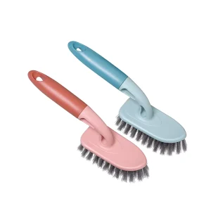 CLEANING BRUSH SCRUB BRUSH WITH PLASTIC HANDLE