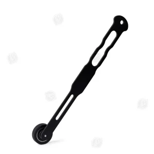 CLEZE Pro Seam Roller Squeegee Long Stainless Steel Handle Black for Applying PPF Invisible Car Film Window Tint Body Tint