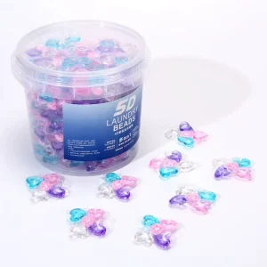 Camellia Laundry Beads Bucket 5 in 1 Long Lasting Fragrance Softening Laundry Balls Powerful Stain Removal Concentrated Laundry