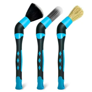 Camera Brush Detachable Head Hub Cleaning Elbow Three piece Portable Manual Outdoor Use