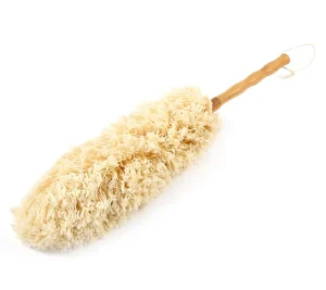Car Brush Household Cleaner Wooden Bamboo Handle Microfiber Cleaning Duster