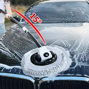 Car Cleaning Brush Mop Kit Wash Brush Chenille Microfiber Car Wash Brush Telescopic Long Handle Cleaning Mop Car Cleaning Tool