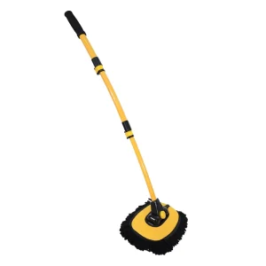 Car Cleaning Brush Telescoping Long Handle Cleaning Mop Chenille Broom Car Washing Accessories