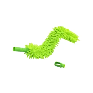 Car Cleaning Chenille Brush Bendable Flexible Long Duster Remove EVA Brush Head