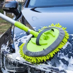 Car Cleaning Tools Car Washing Mop Cleaning Brush Telescopic Long Handle Car Cleaning Chenille Mop