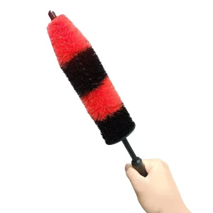 Car Detailing Washing Brush Wheel Rim Brush with Long Handle for Cleaning